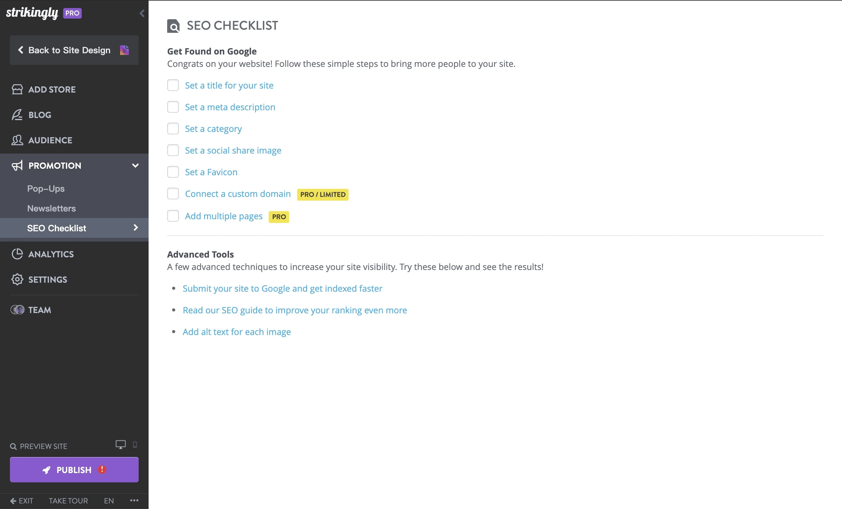 seo checklist seo checklist